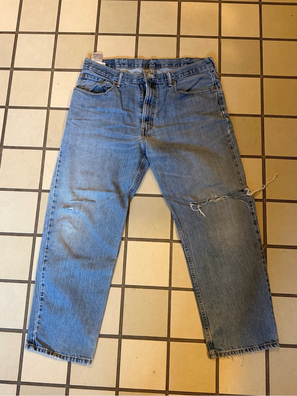 Levi's Men's 505 Blue Jeans